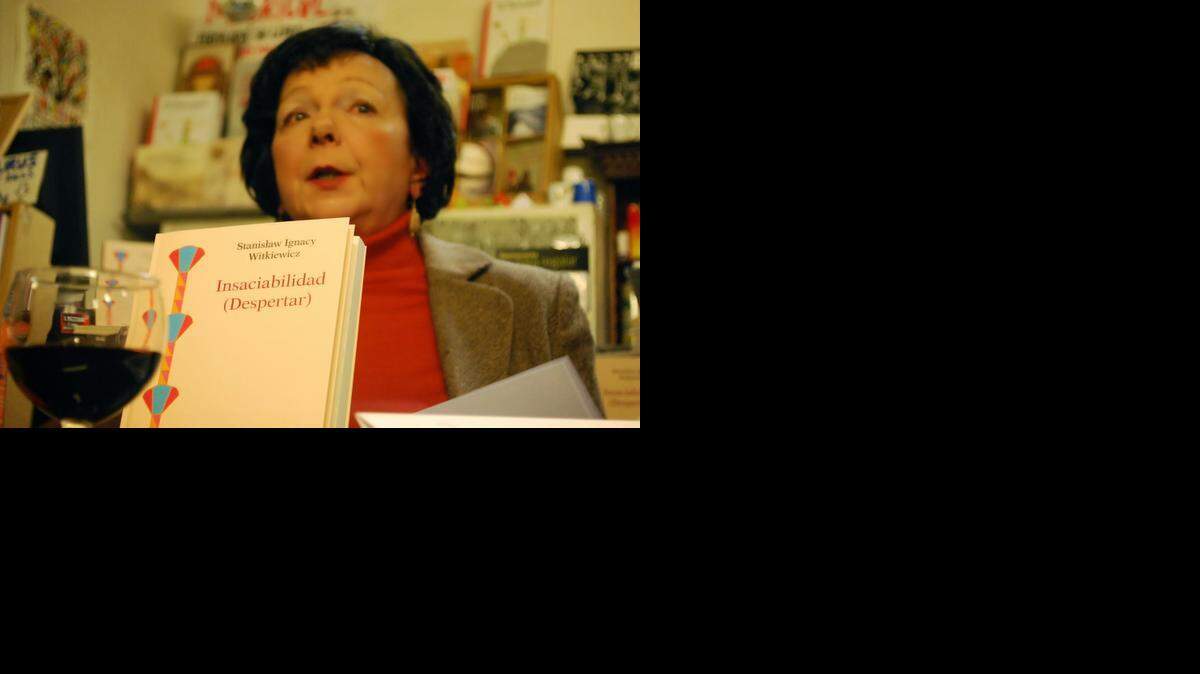 
Joanna Szypowska, fundadora de la editorial madrileña Círculo d´Escritores Olvidados.
