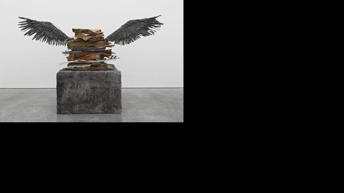 
‘Sprache der Vögel’, de Anselm Kiefer en The Margulies Collection at the Warehouse.
