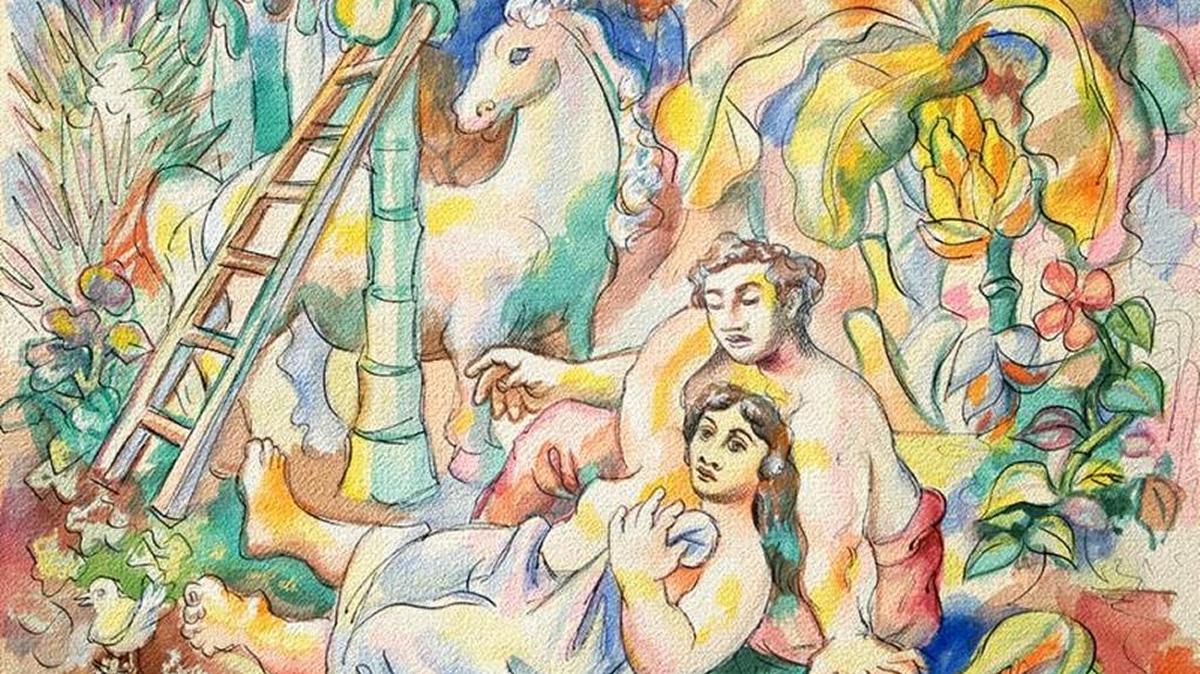 Nuevas piezas en Galería Cernuda Arte. En la foto obra de Mario Carreño.