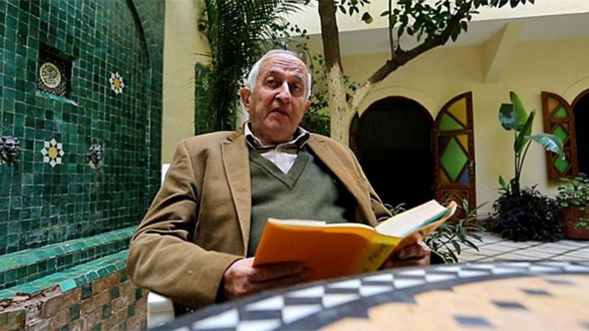 Juan Goytisolo en su casa de Marruecos.