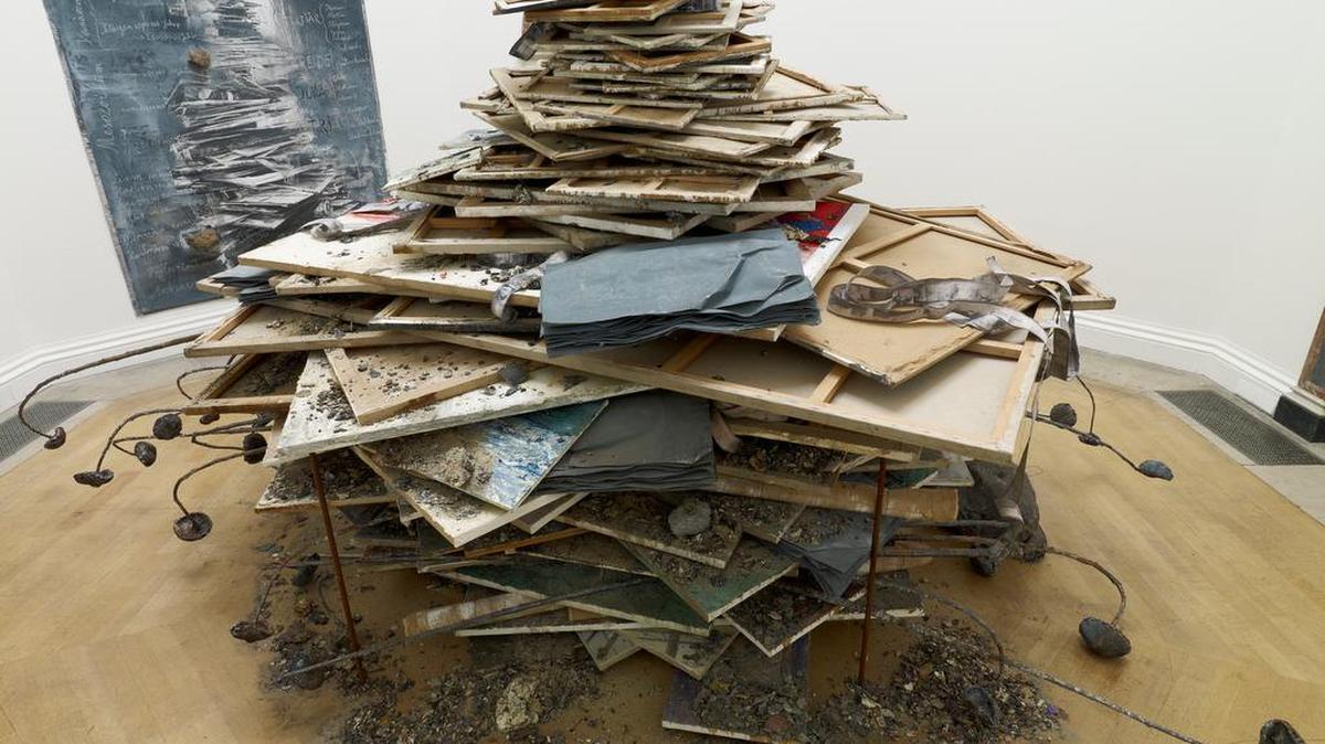 
‘Die Erdzeitalter’, 2014, de Anselm Kiefer. Exhibición en Margulies Warehouse, del 28 de octubre al 3 de abril del 2016.
