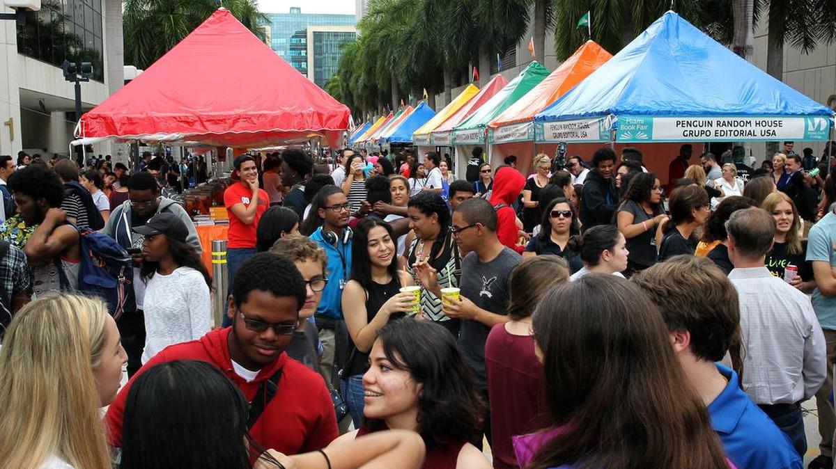 Imagen de la Feria del Libro de Miami de noviembre del 2015. 
