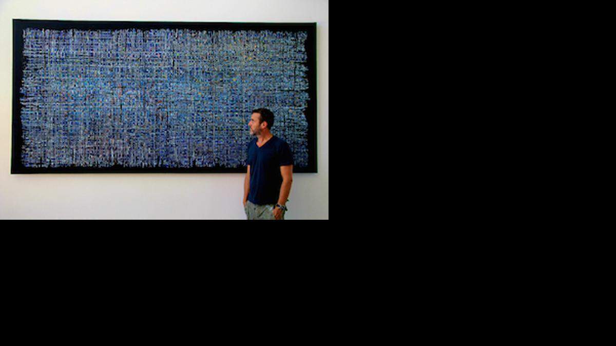 
‘Between the Lines’, de Pierre-Luc Poujol, en Ricart Gallery.
