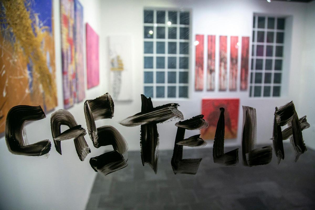 Miami Beach, Florida, December 2, 2021 - The work of Sebastian Castella on display at the David Rosen Galleries. Spanish artists Domingo Zapata and Jacob Vilató were two of group of artists featured at a show at the David Rosen Galleries, 927 Lincoln Rd., Miami Beach.