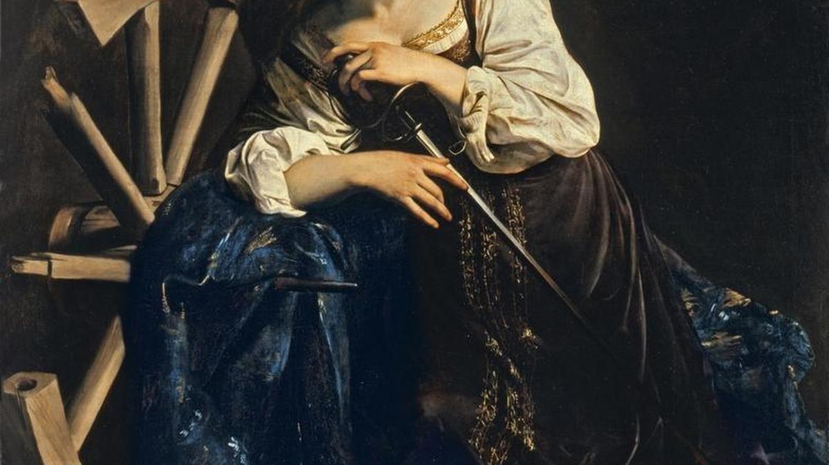 ‘Santa Catalina de Alejandría’, 1597, óleo sobre lienzo.
