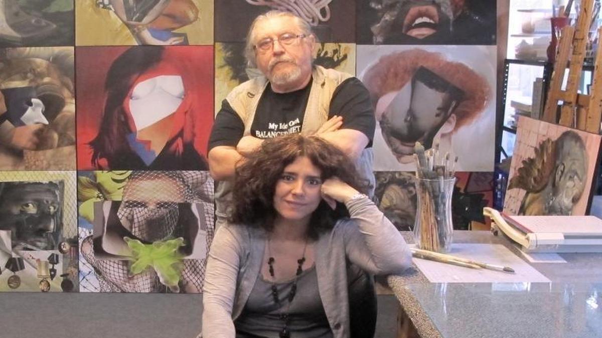 Aldo Menéndez e Ivonne Ferrer se encargaron de la curadoría de la muestra ‘Agave y caña’ en en el Instituto Cultural de México.