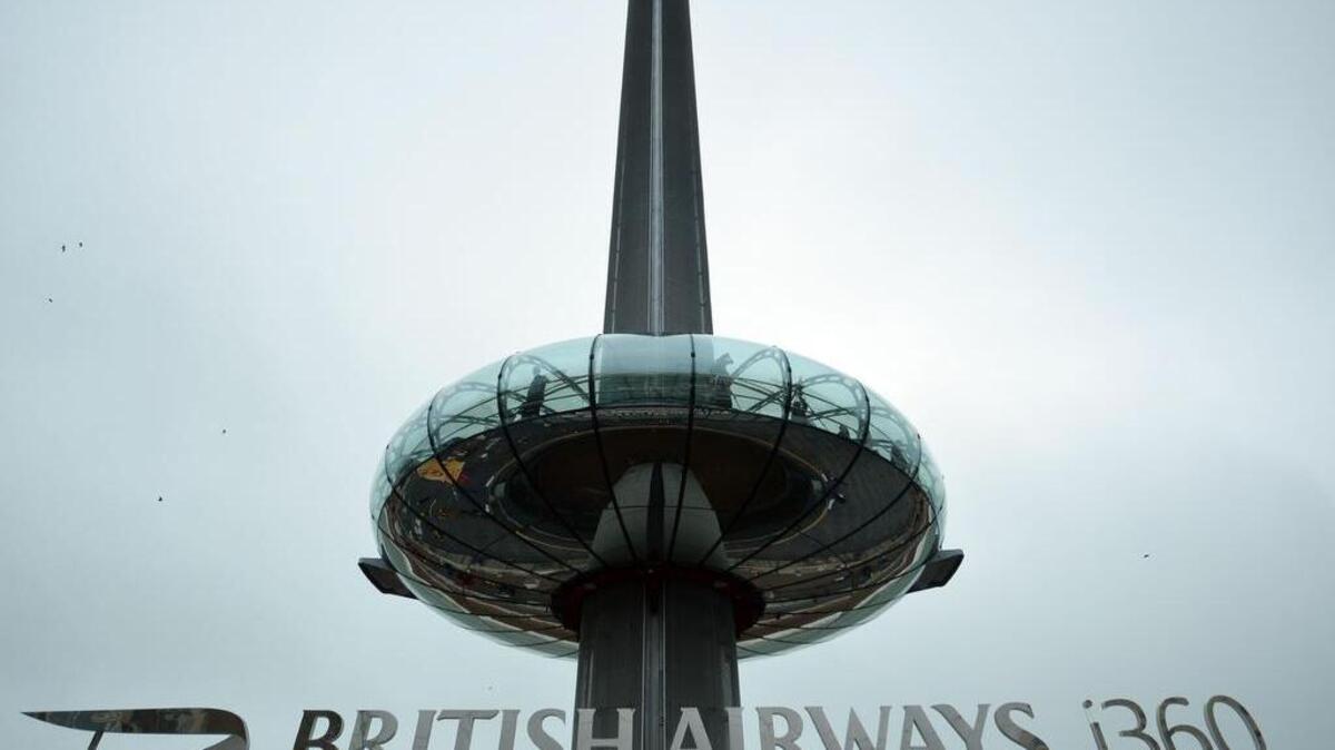 The British Airways i360 Observation Tower.