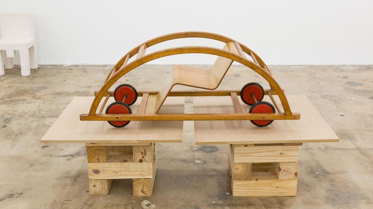 “Schaukelwagon”, silla de los diseñadores Hans Brockhage y Erwin Andra.