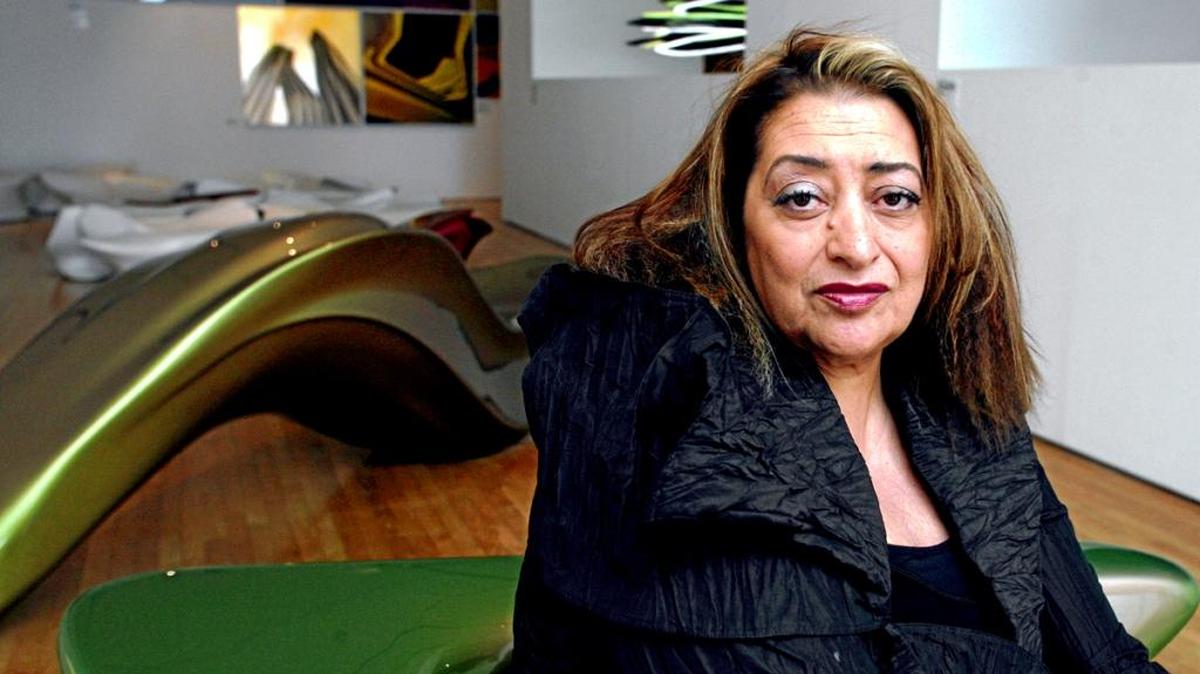 La arquitecta Zaha Hadid.