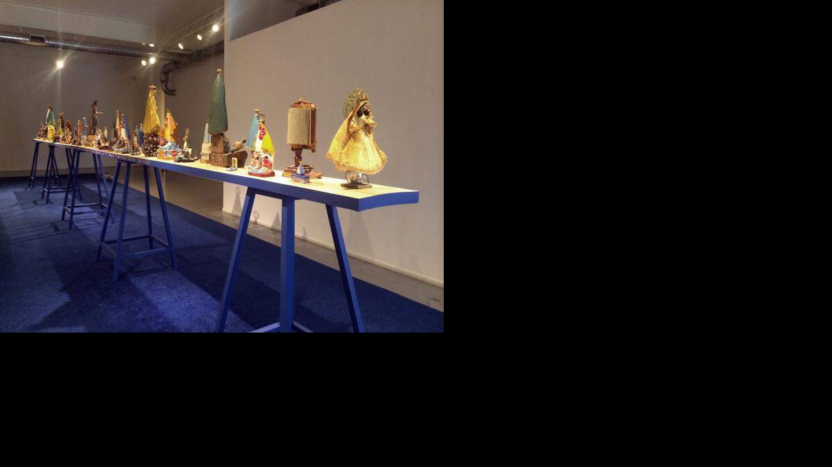 
‘Ave María’, instalación de Meira Marrero y José Toirac en Panamerican Art Projects.
