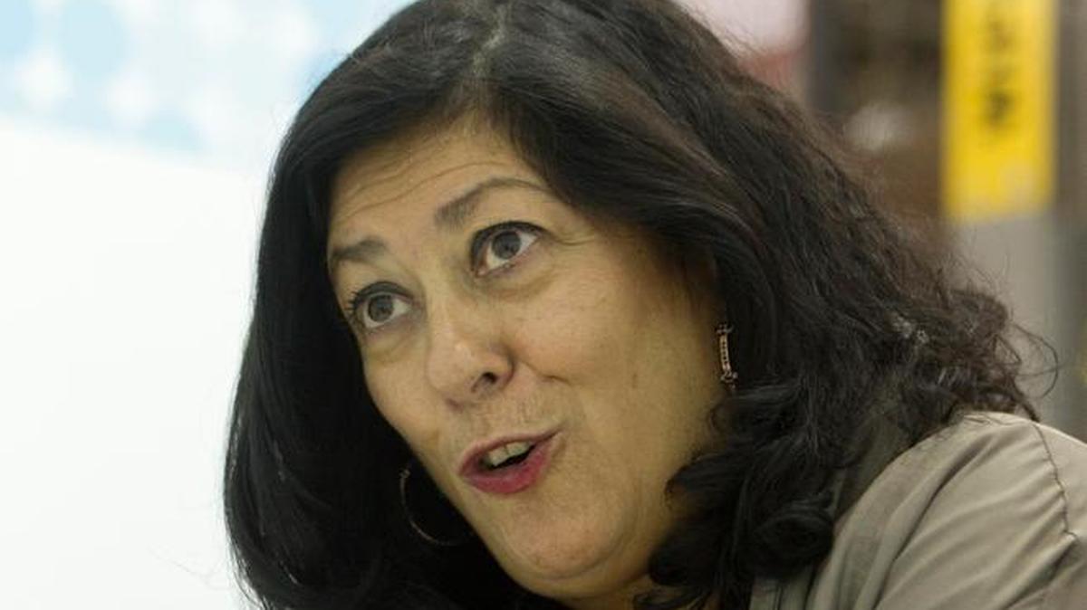 La escritora española Almudena Grandes durante la Feria Internacional del Libro de Guadalajara (México). Con ‘Los pacientes del doctor García’ vuelve a poner como protagonistas a quienes ofrecieron resistencia contra el franquismo.