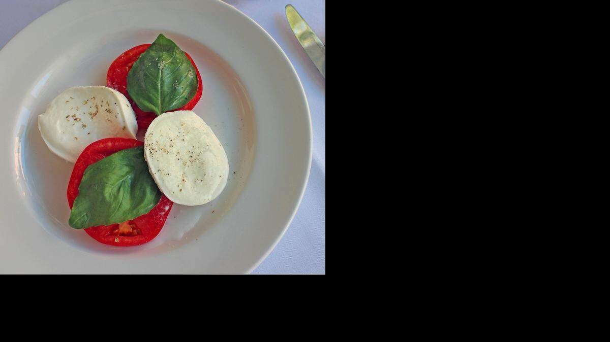 
Ensalada Caprese. 

