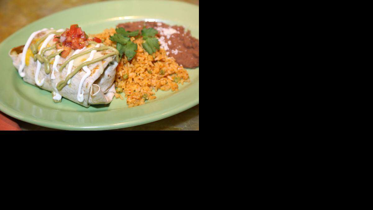 
Burrito de carne asada.
