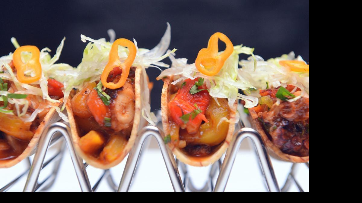 
Tacos de pulpo.

