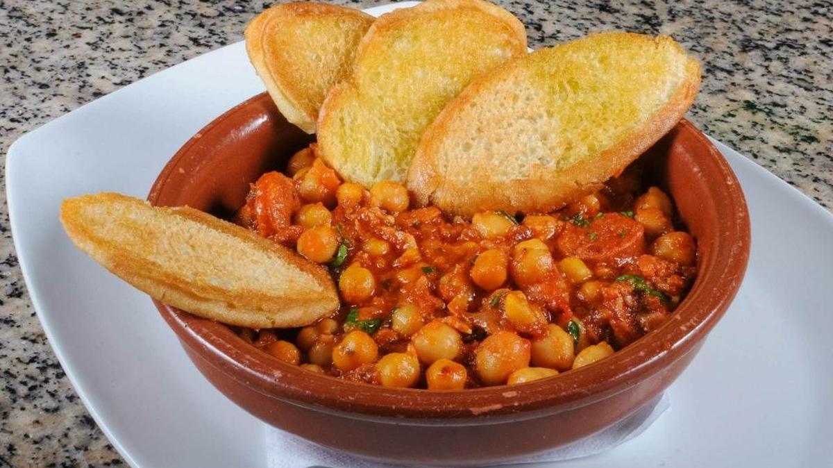 Garbanzos fritos de Happy Wine.