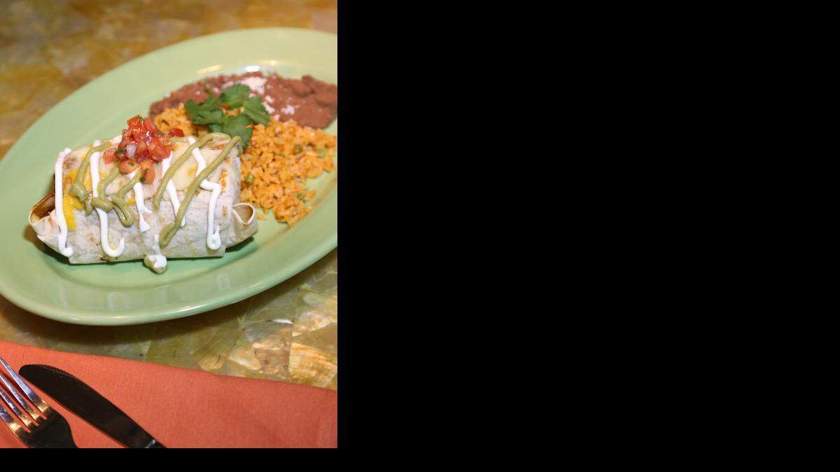 
Burrito de carne asada.
