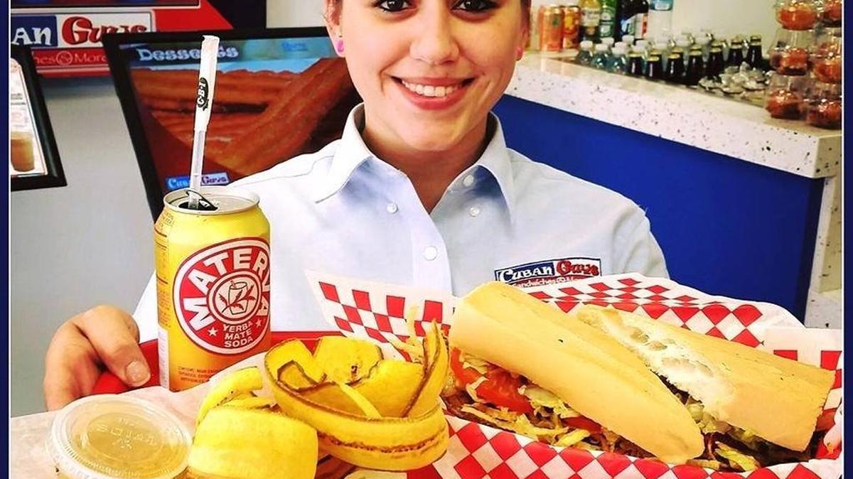 La oferta de Cuban Guys es fresca y llena de colorido.