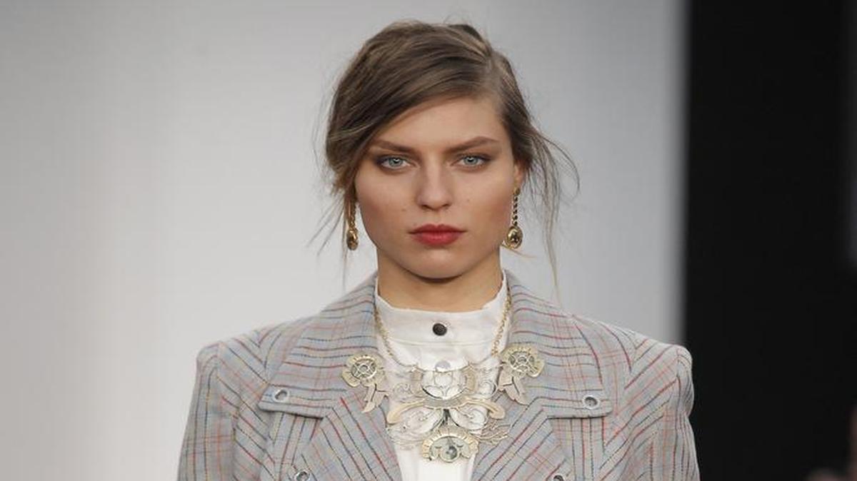 Diseño de Aurelia Gil en la última edición de la pasarela madrileña TRESemmé MFSHOW otoño-invierno 2017.