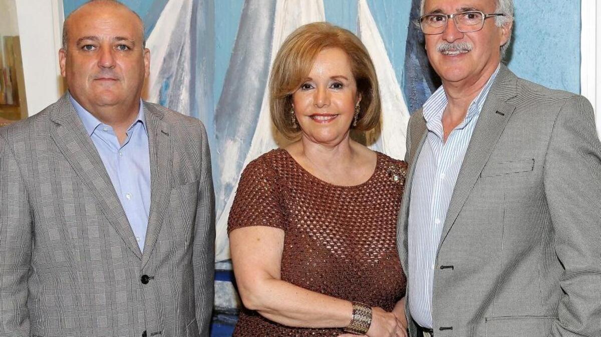 Miguel Angel Guerrero, Aida Levitan y Fernando Petit.