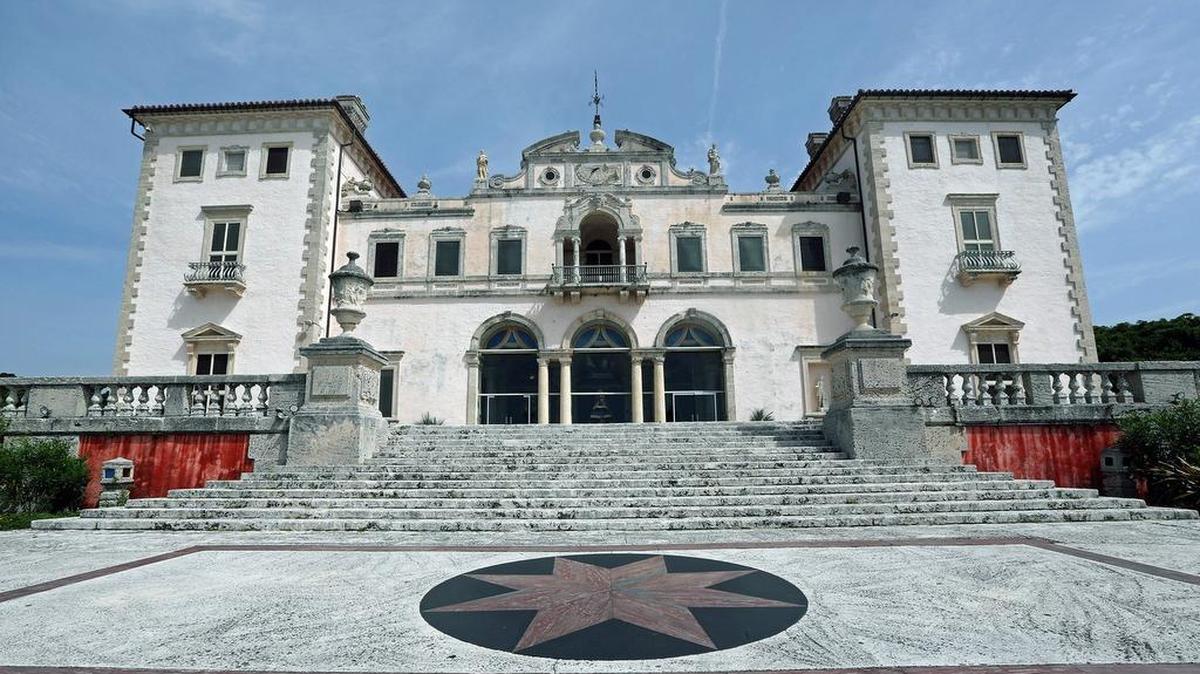
Una de las terrazas del Vizcaya Museum and Gardens.
