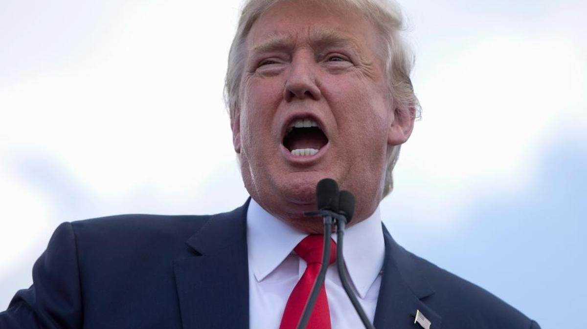 
Donald Trump habla en el Capitol en Washington a principios de septiembre.
