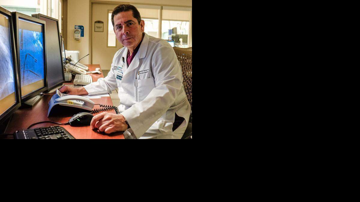 
El Dr. Ramón Quesada cardiólogo intervencionista del Miami Cardiac & Vascular Institute del Baptist Hospital.


