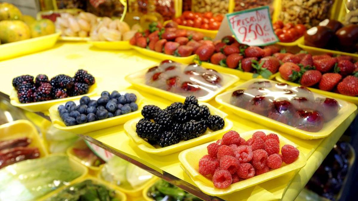 Las frutas y verduras son fuente de vitaminas y, por tanto, de salud.