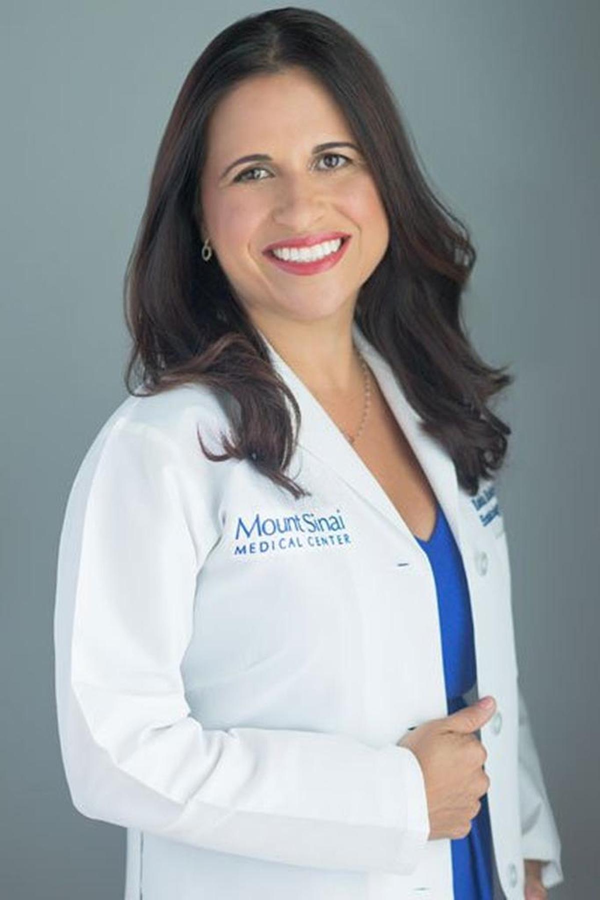 La Dra. Estelamari Rodríguez, directora del Women’s Center Care Program en Mount Sinai.