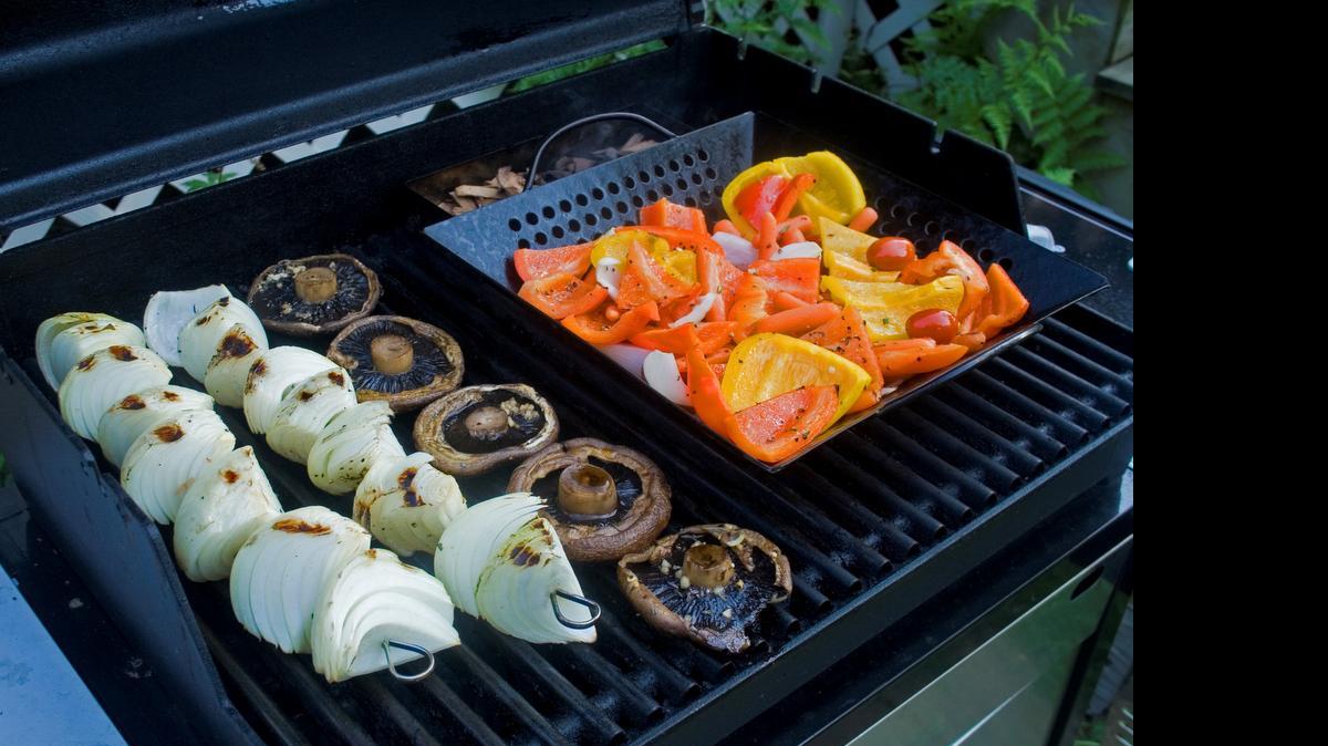 
Vegetales a la parrilla.
