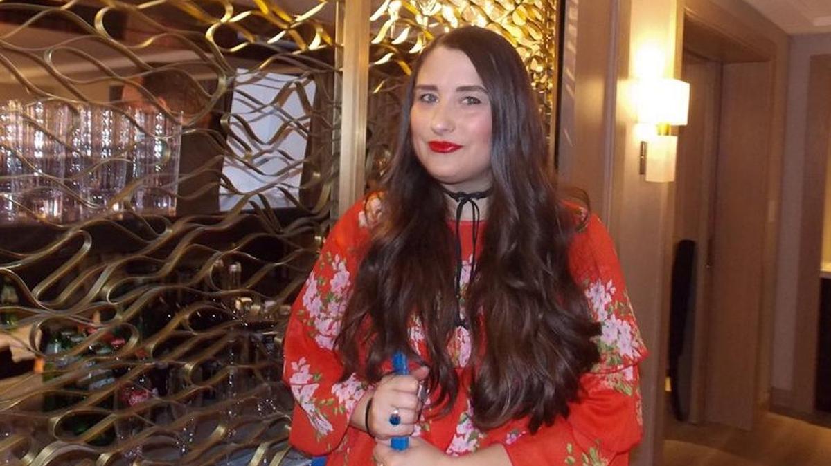 Dominika Martínez, de 35 años, quien decidió con su esposo congelar embriones después de casarse el año pasado, asistió a una ‘reunión de óvulos’.