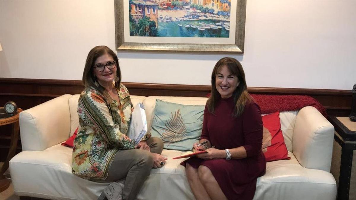 Desde la izq.: Alma Lovaton-Quagliato y Silvia Almeida-Vaquero, ambas fundadoras de The Counseling Group.