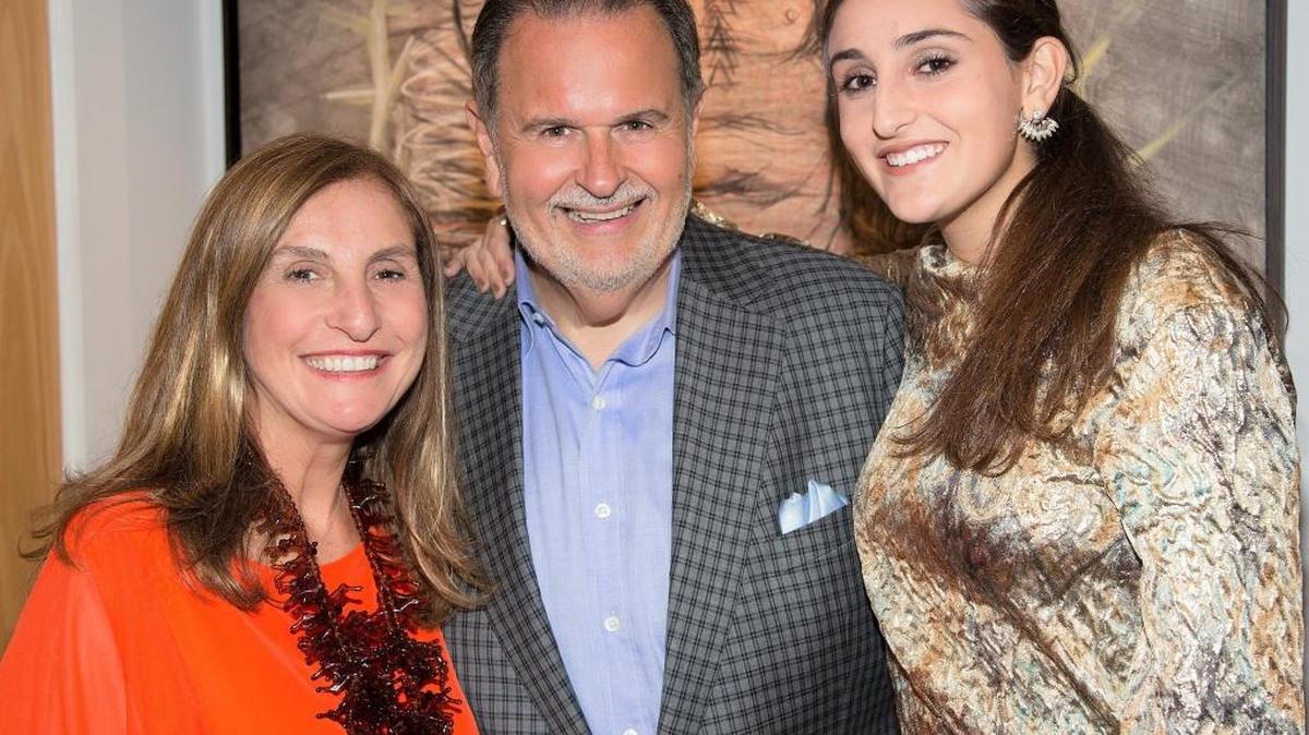 Mily, Raúl y Mía De Molina.