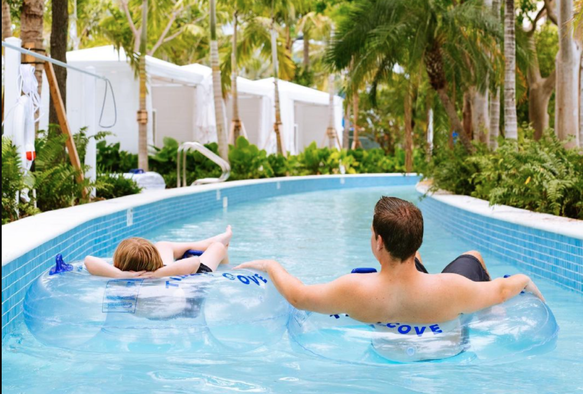 Lazy river at Tidal Cove, Aventura