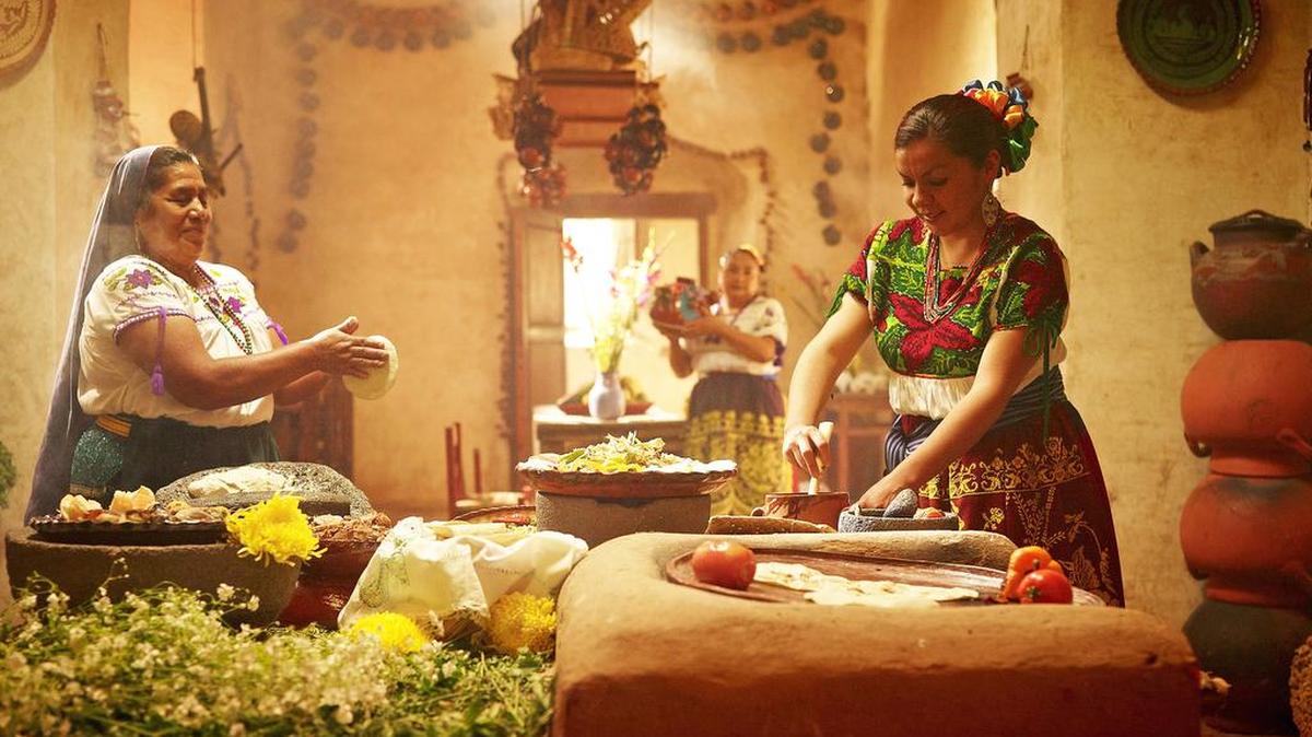 
Cocineras tradicionales de Tzintzuntzan.
