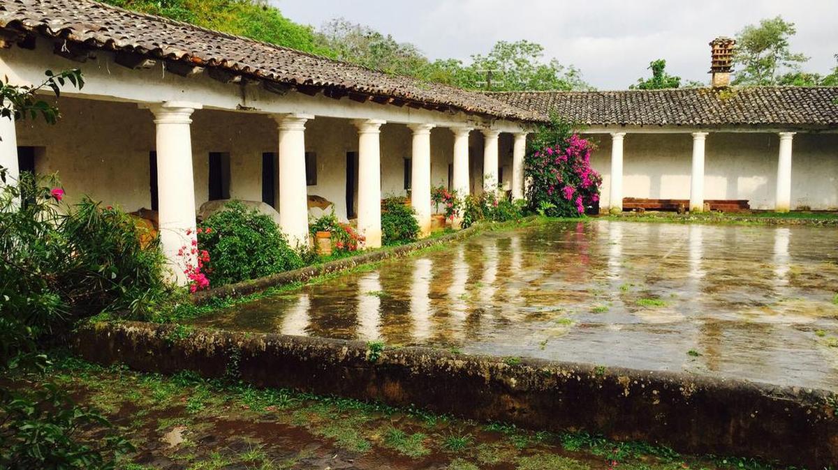 Imagen de una de las zonas más bellas de la Hacienda Pacho Nuevo.