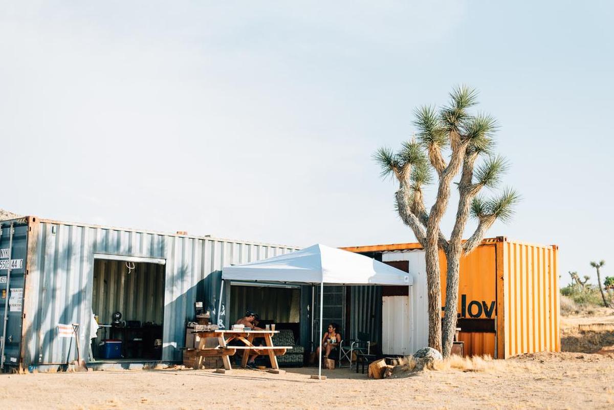 Camp Ruffin en Joshua Tree, California.