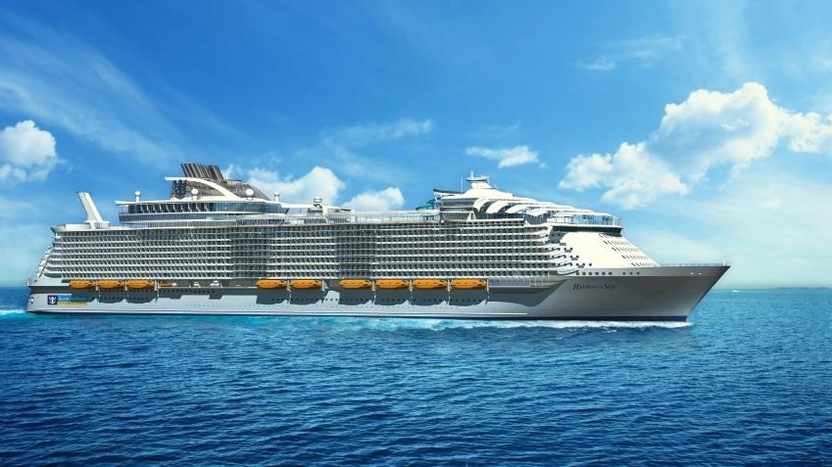 Imagen del crucero ‘Harmony of the Seas’, el más grande del mundo.