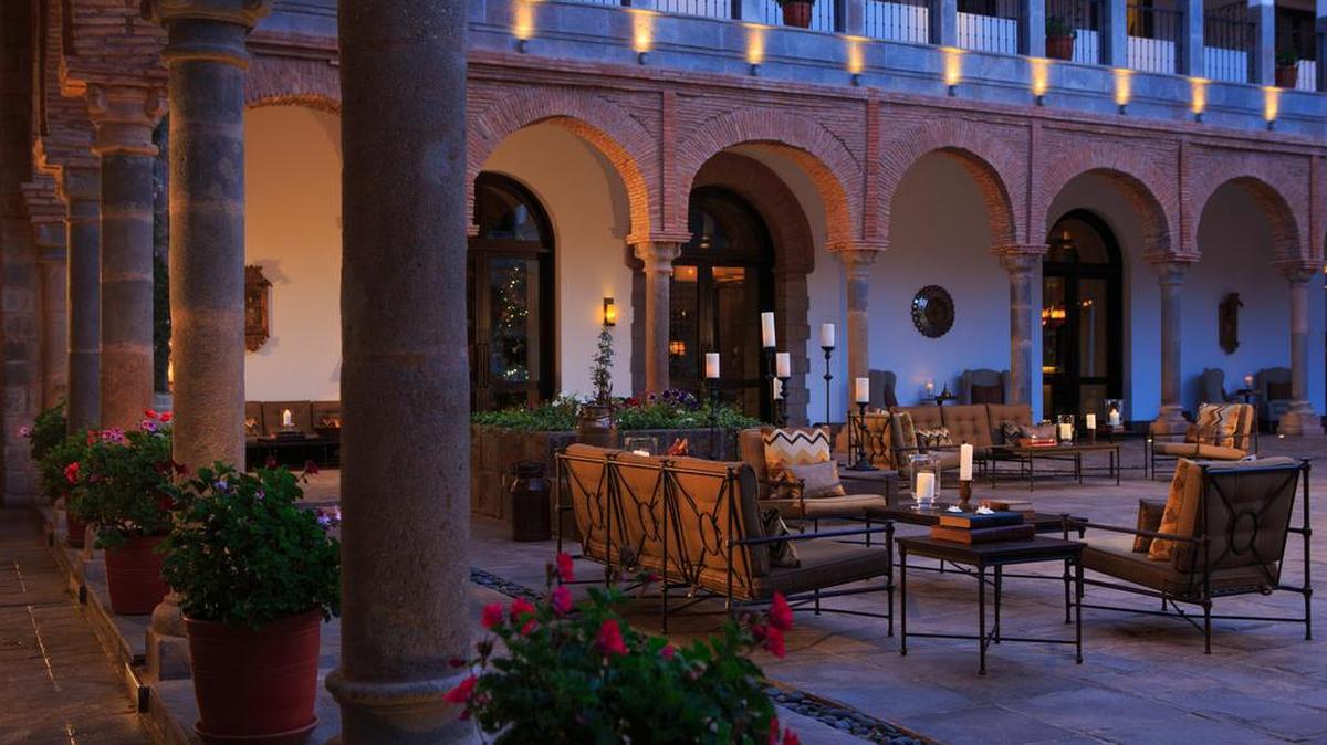 Vista de la terraza del JW Marriott El Convento Cusco, uno de los hoteles participantes en la campaña CyberSummer.