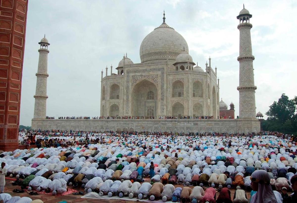 Take a virtual tour of the Taj Mahal in India while the coronavirus has grounded travel.