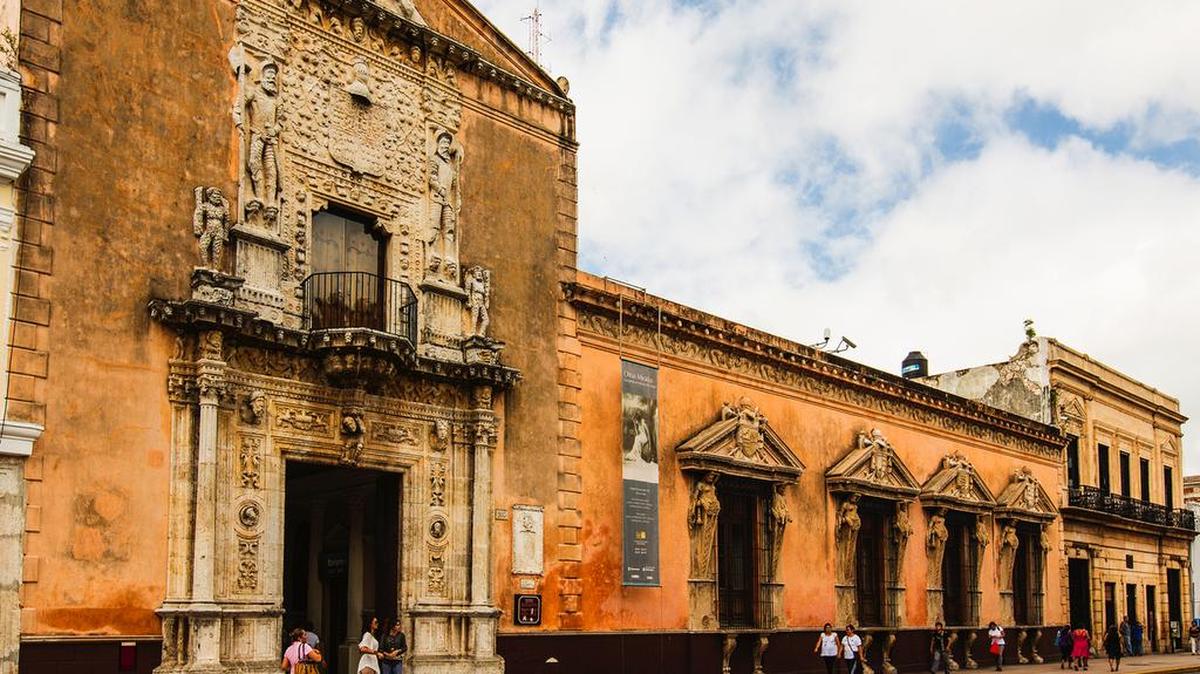 Casa de Montejo en la ciudad mexicana de Mérida.