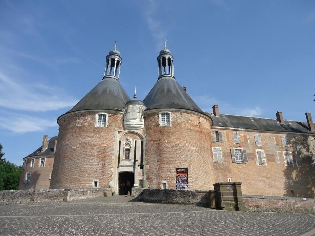 Castillo de Saint-Fargeau.