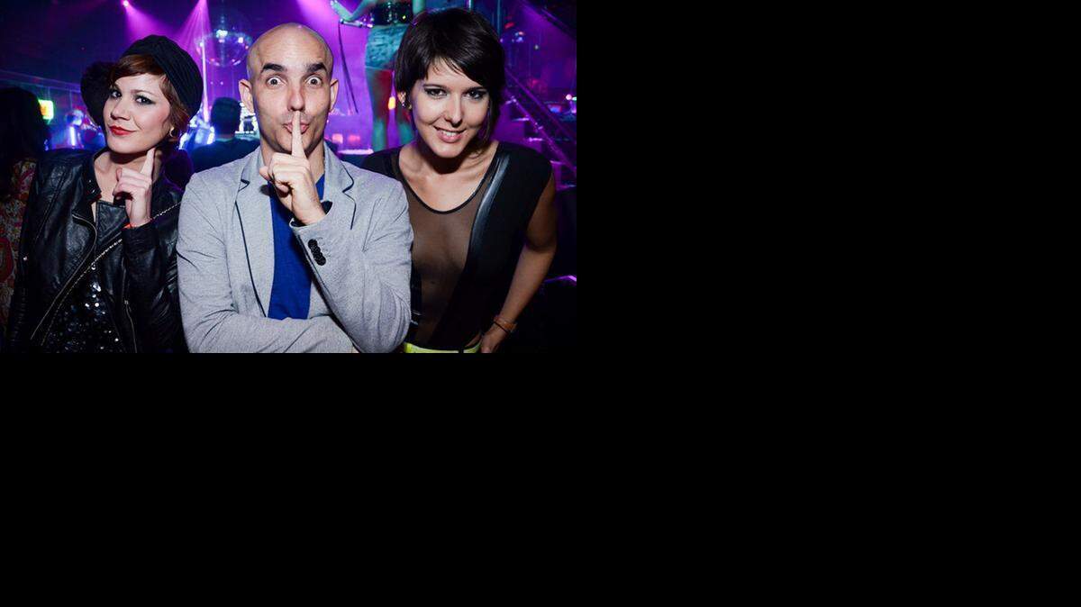 
La fuerza detrás del Vedado Social Club, (de izq. a der.) DJ Laura Kotarelo, Juan E Shamizo y Mónica Hernández.
