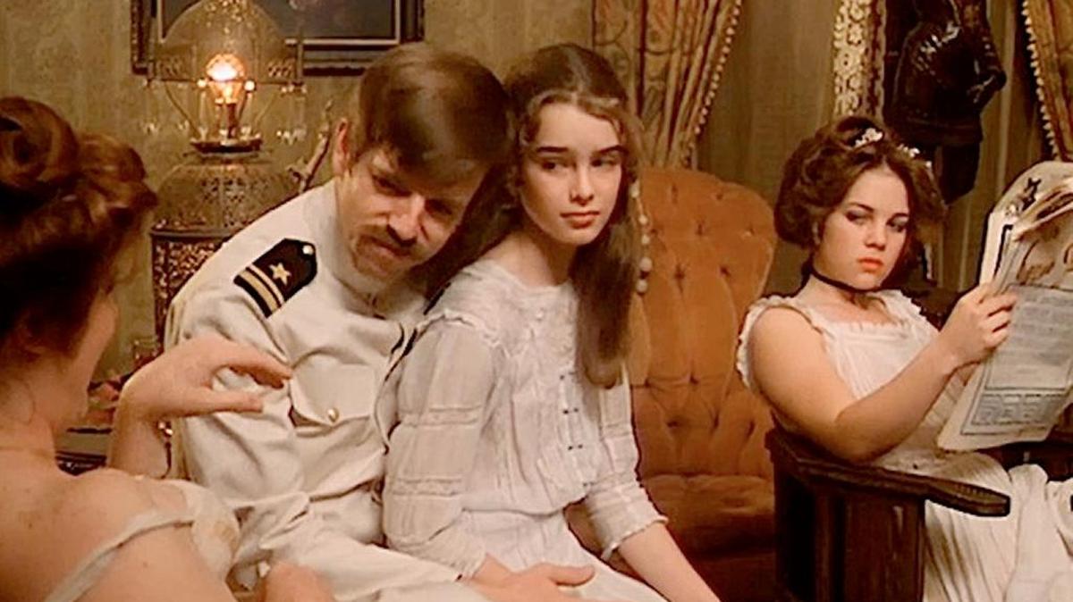 Una escena ‘Pretty Baby’, con Brooke Shields y Susan Sarandon, un filme que toca el tema del abuso infantil.