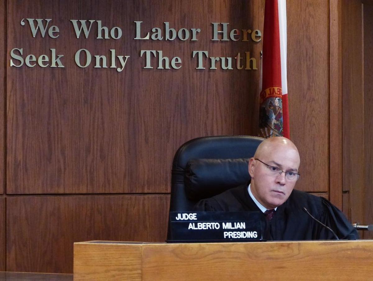 Miami-Dade Circuit Judge Alberto Milian.