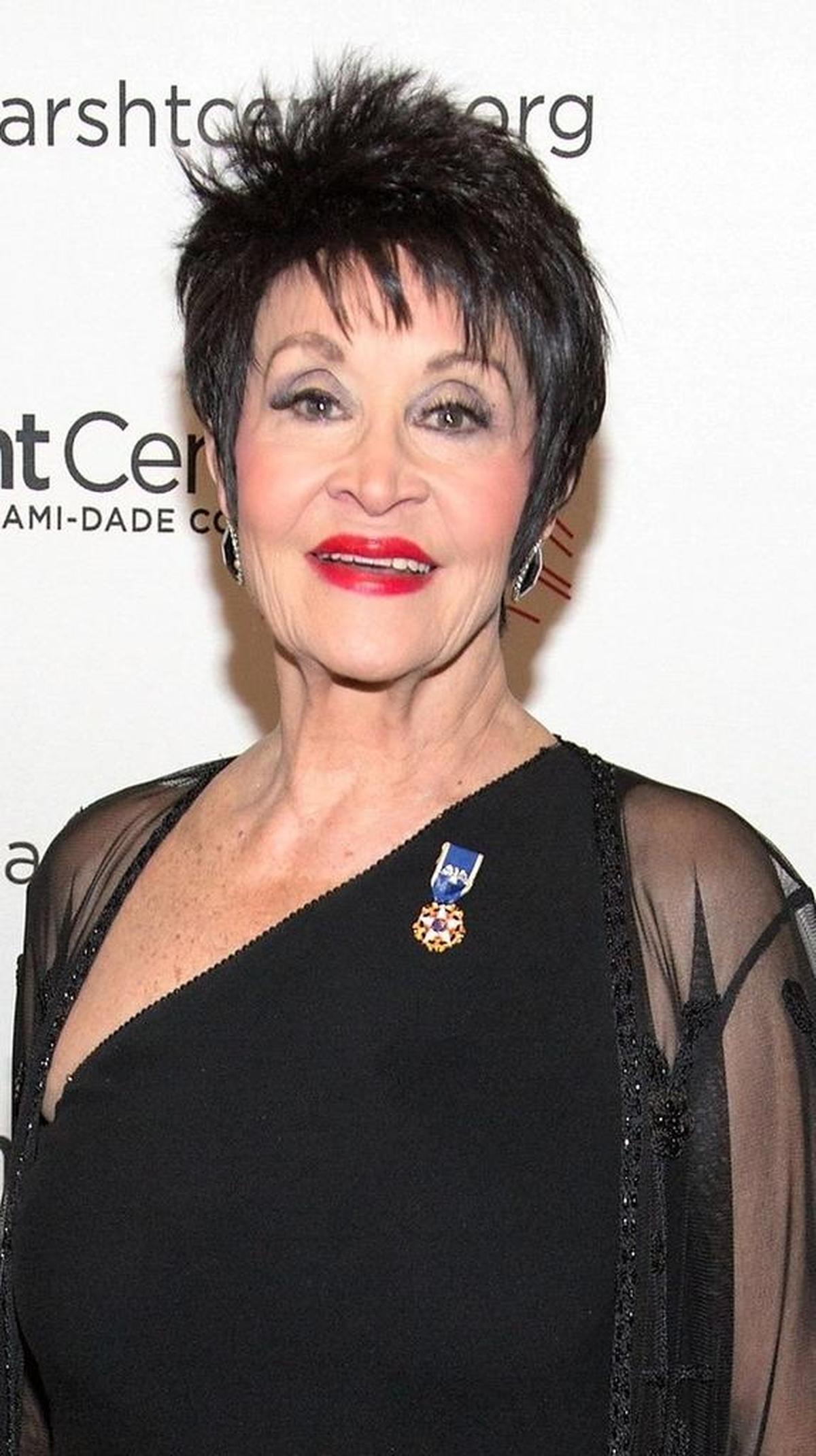La actriz Chita Rivera.
