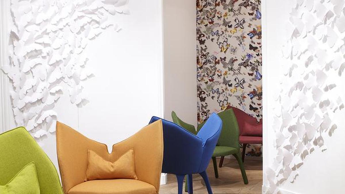 Cécile Maia Pujol y su reinterpretación del sillón de conversación.