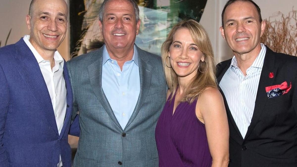 Pedro Maal, Michael Goldstein, Alexandra Wensley y Leonardo Dávalos.