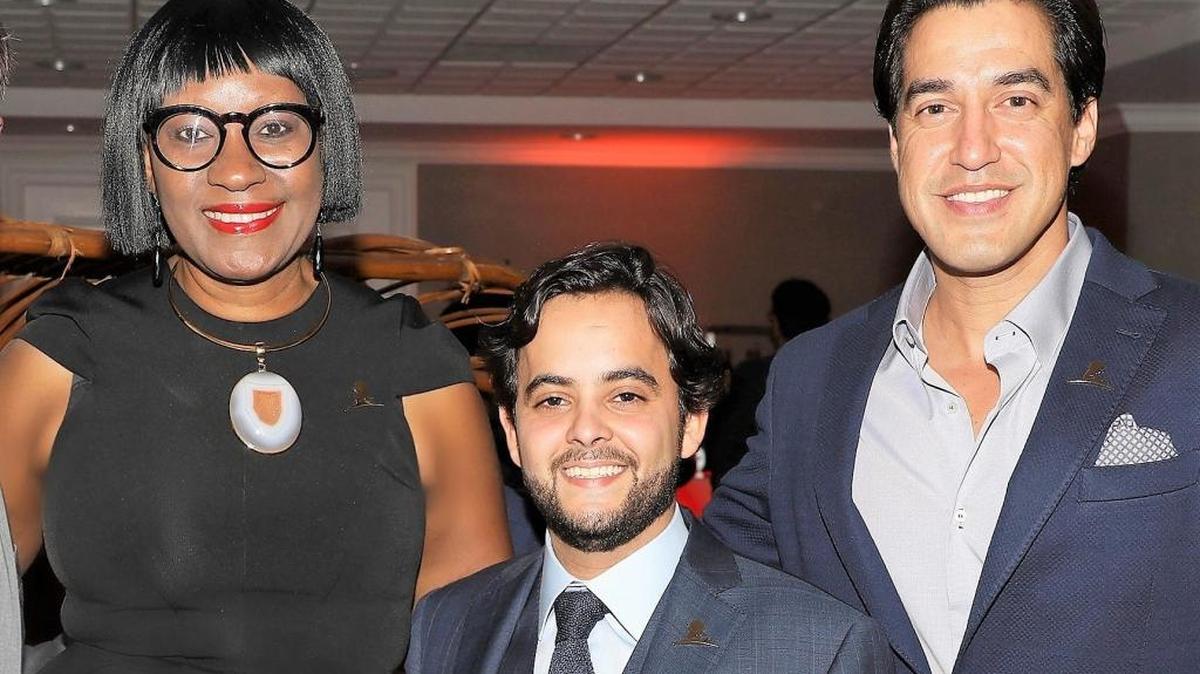 Wendy Grant, Stephan Gutierrez y Andrés Asión.